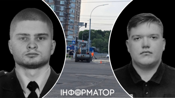 Знімок місця смертельної ДТП у Солом'янському районі з пошкодженим автомобілем