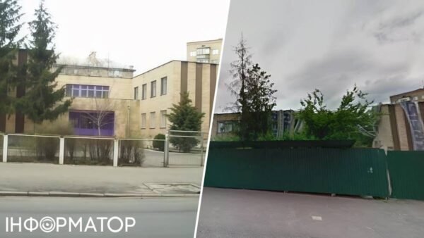 Будівельна техніка на місці колишнього дитячого садка на вулиці Юрківській, Поділ