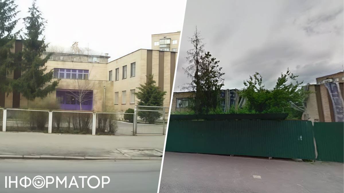 Будівельна техніка на місці колишнього дитячого садка на вулиці Юрківській, Поділ
