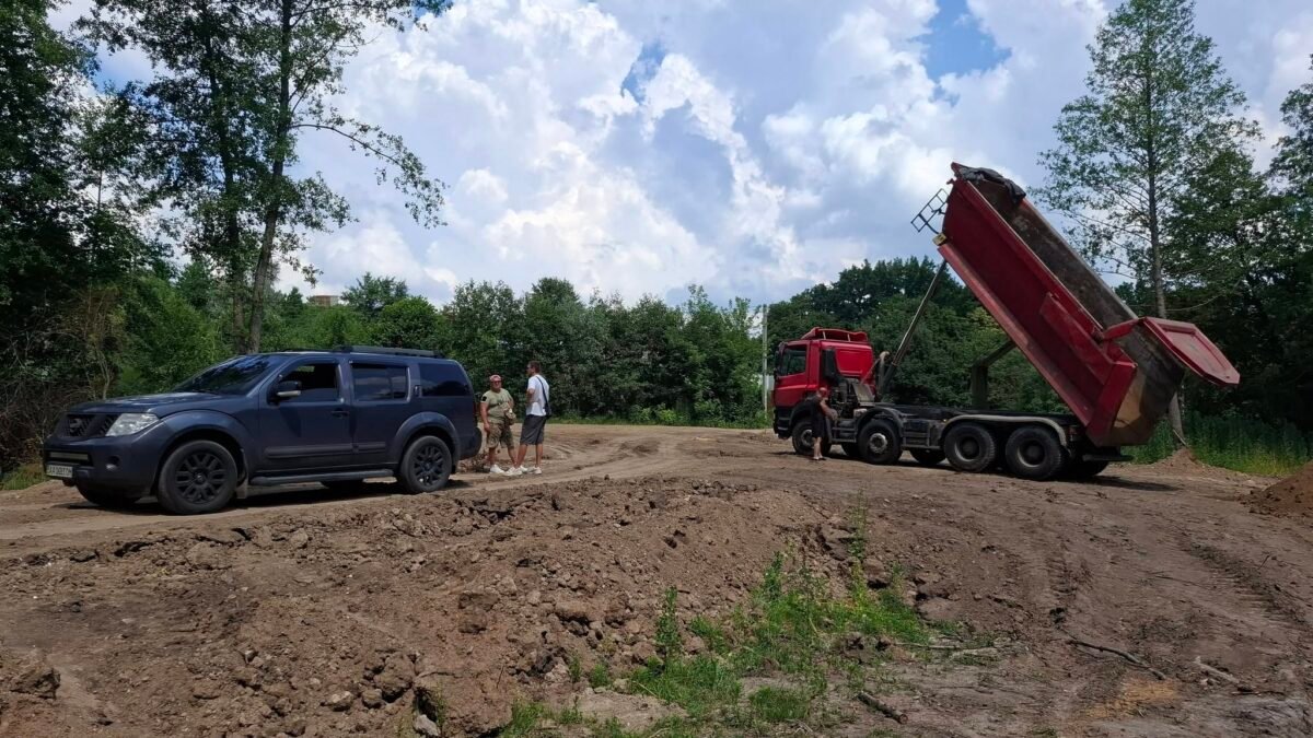 Знищення екосистеми Рославичі, річка Петель