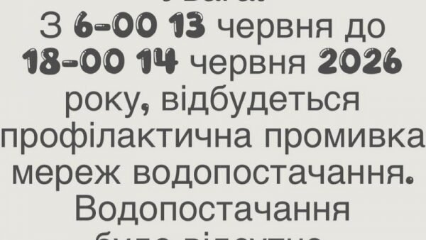 Відсутність води в Білій Церкві через промивку мереж