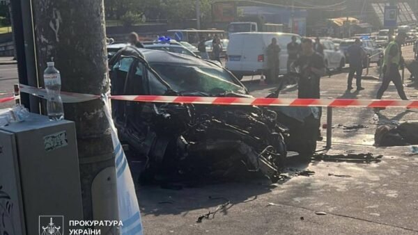 Наслідки смертельної ДТП у Києві, де загинуло четверо людей
