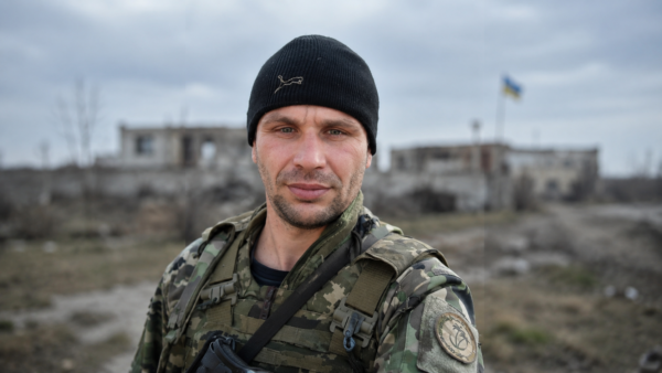 Портрет Захисника Сергія Кизимчука, жителя Княжичів