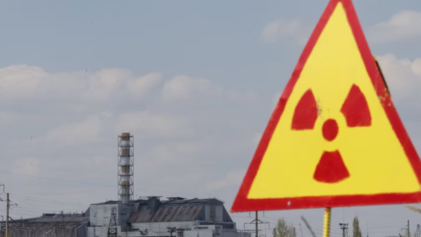 Ілюстрація моніторингу радіаційного фону на Київщині
