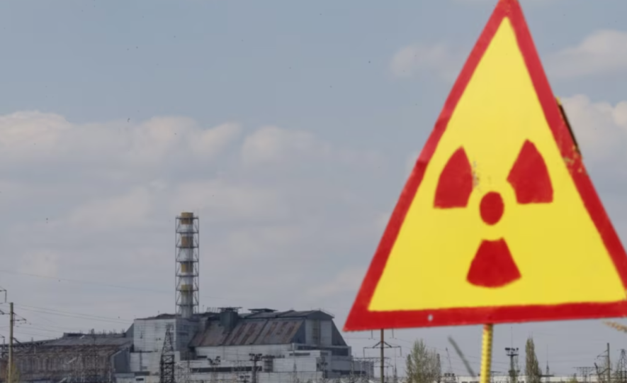 Ілюстрація моніторингу радіаційного фону на Київщині