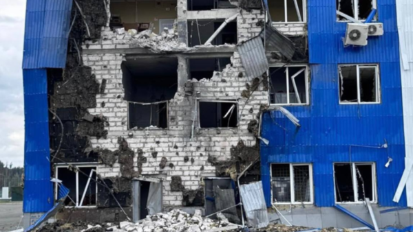 Пошкодження Централізованого сховища відпрацьованого ядерного палива на Чорнобильщині