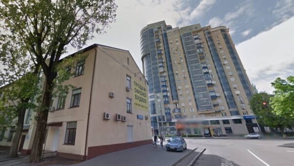 Будівництво на вулиці Князів Острозьких у Києві