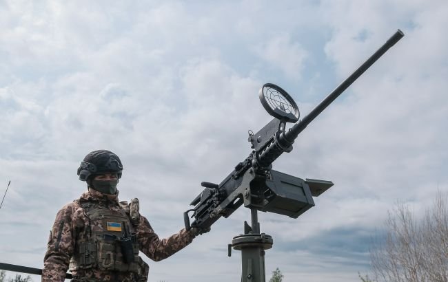 Робота протиповітряної оборони в Київській області