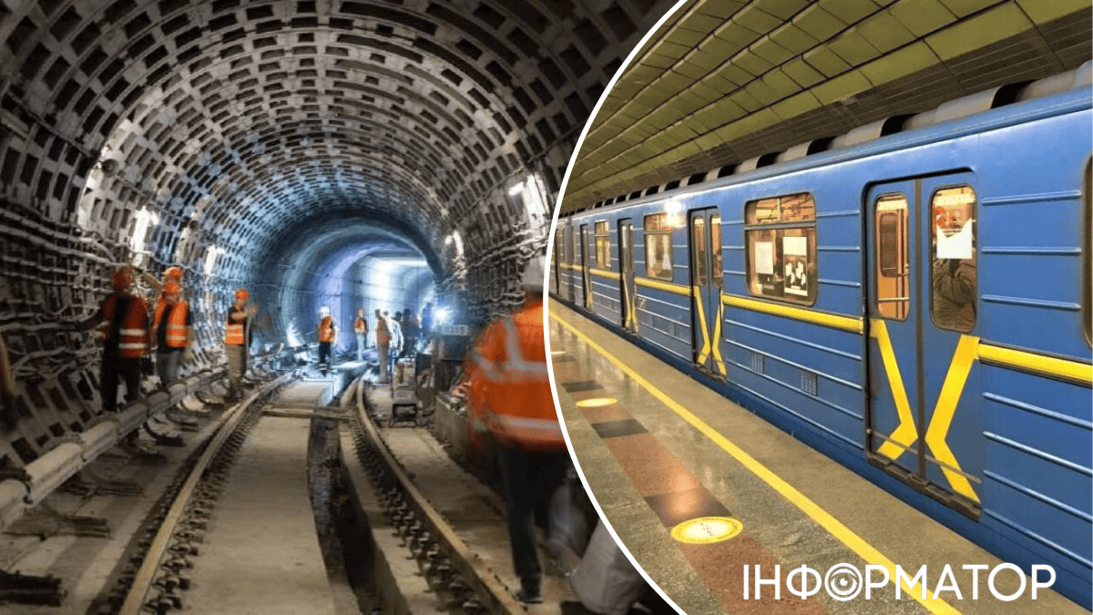 Будівництво тунелю метро на Виноградарі