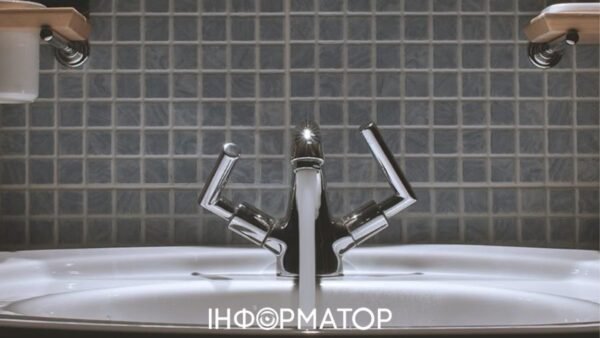 Схема водопровідних мереж на Троєщині