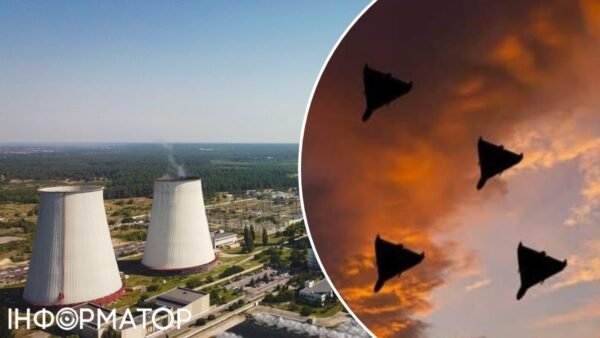 Пожежа на території Київської ТЕЦ-6 після падіння уламків дрона