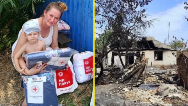 Наслідки масштабної пожежі у селі Помоклі, руйнування будівель