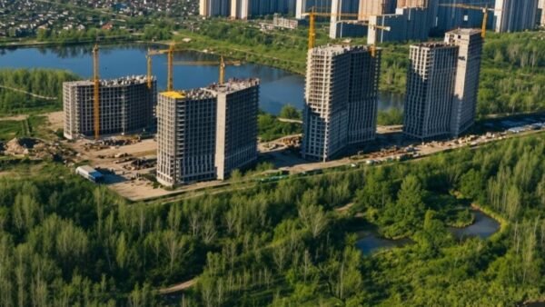 Символічне зображення забудови міста Київ