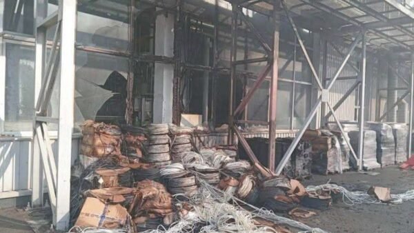 Завод Київгума після удару