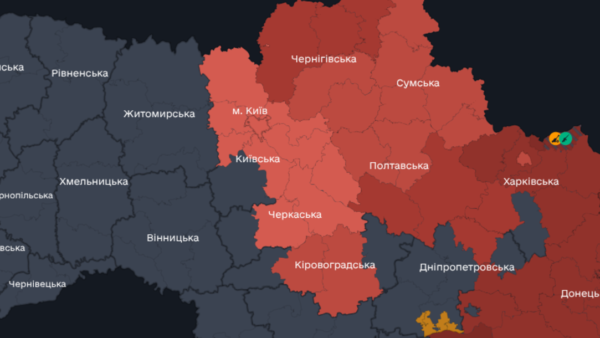 Шахед у небі над Київщиною