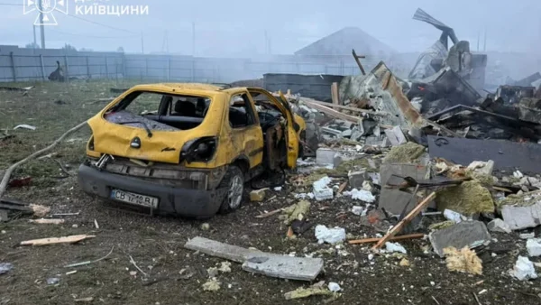 Наслідки атаки дронів на приватний будинок у Фастівському районі