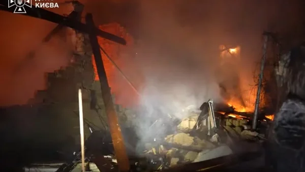 Вимірювання якості повітря в Києві на вулиці Турівській