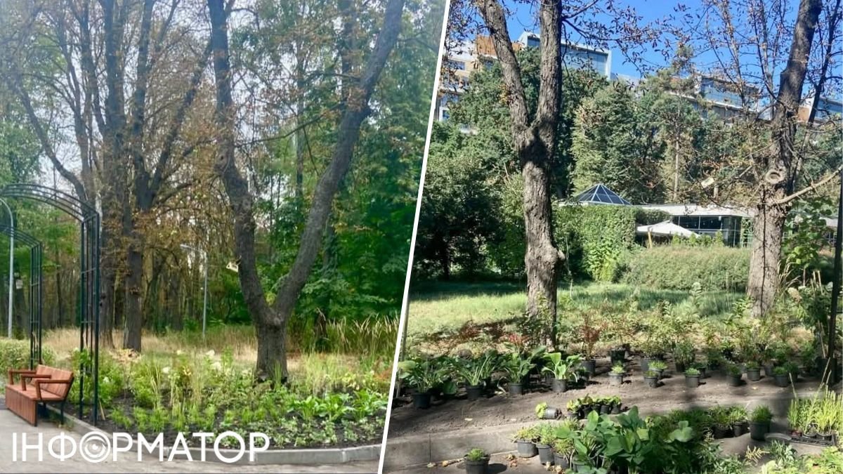 Тіньовий сад у парку імені Івана Багряного