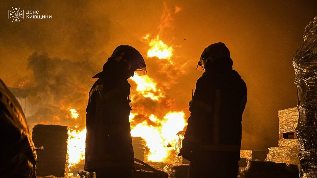Наслідки атаки дронів у Фастівському районі Київщини