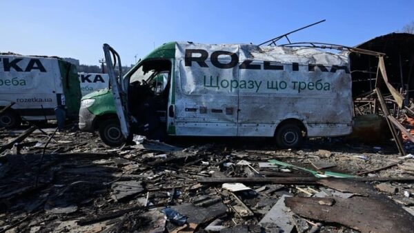 Знищений склад Rozetka у Броварах