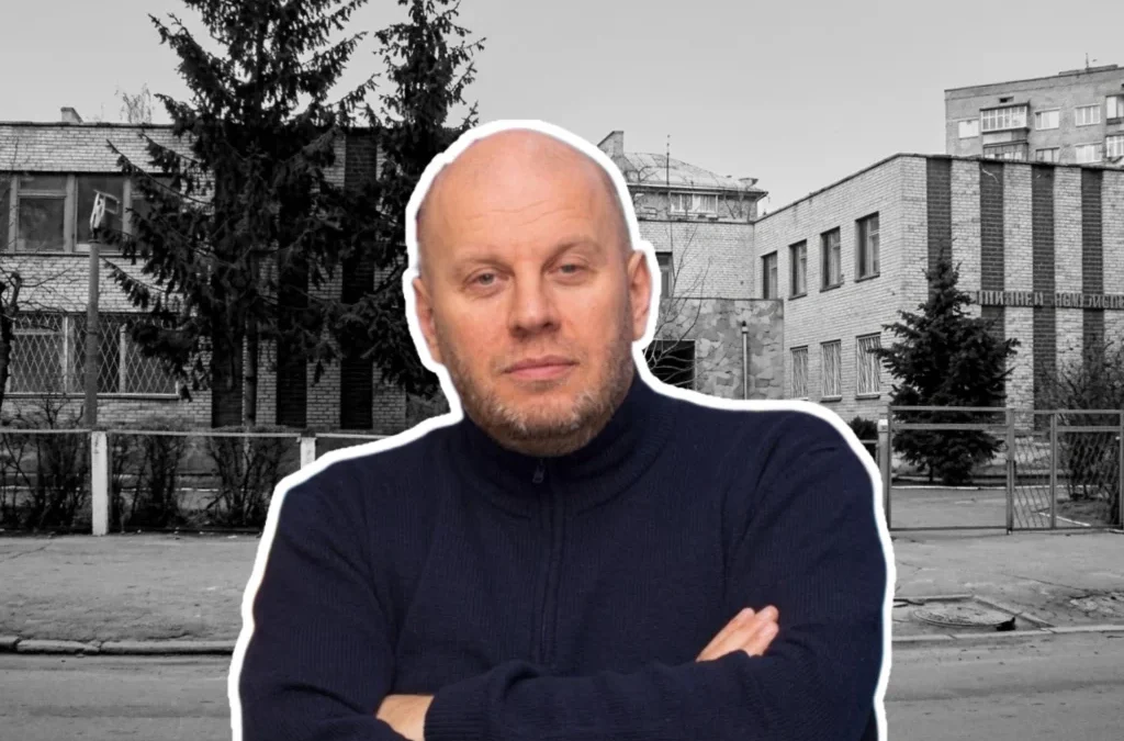 Схема ділянки на вул. Юрківській, 25 на карті