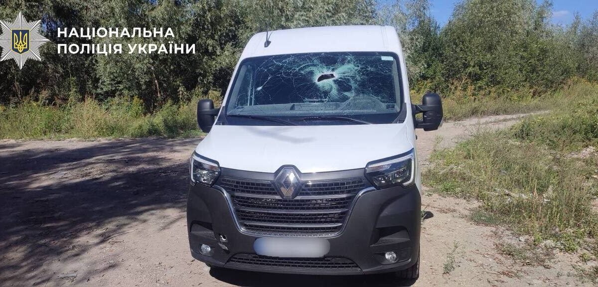Наслідки падіння уламків в Київській області