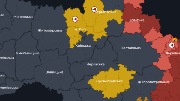 Повітряна атака на Київщині