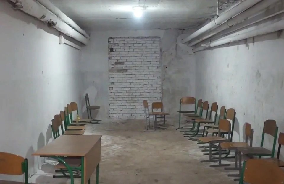 Недобудоване укриття в Шевченківській гімназії Великодимерської громади