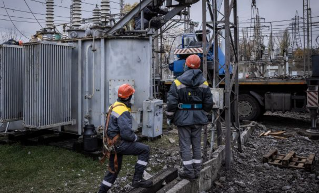 Аварійні роботи на електромережах Київщини