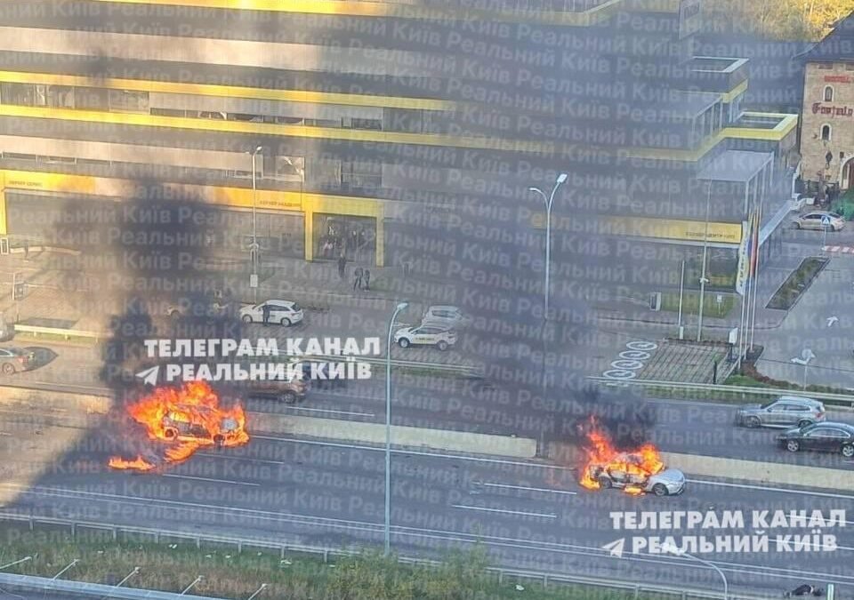 Наслідки атаки дрона на трасі Київ-Одеса у Фастівському районі