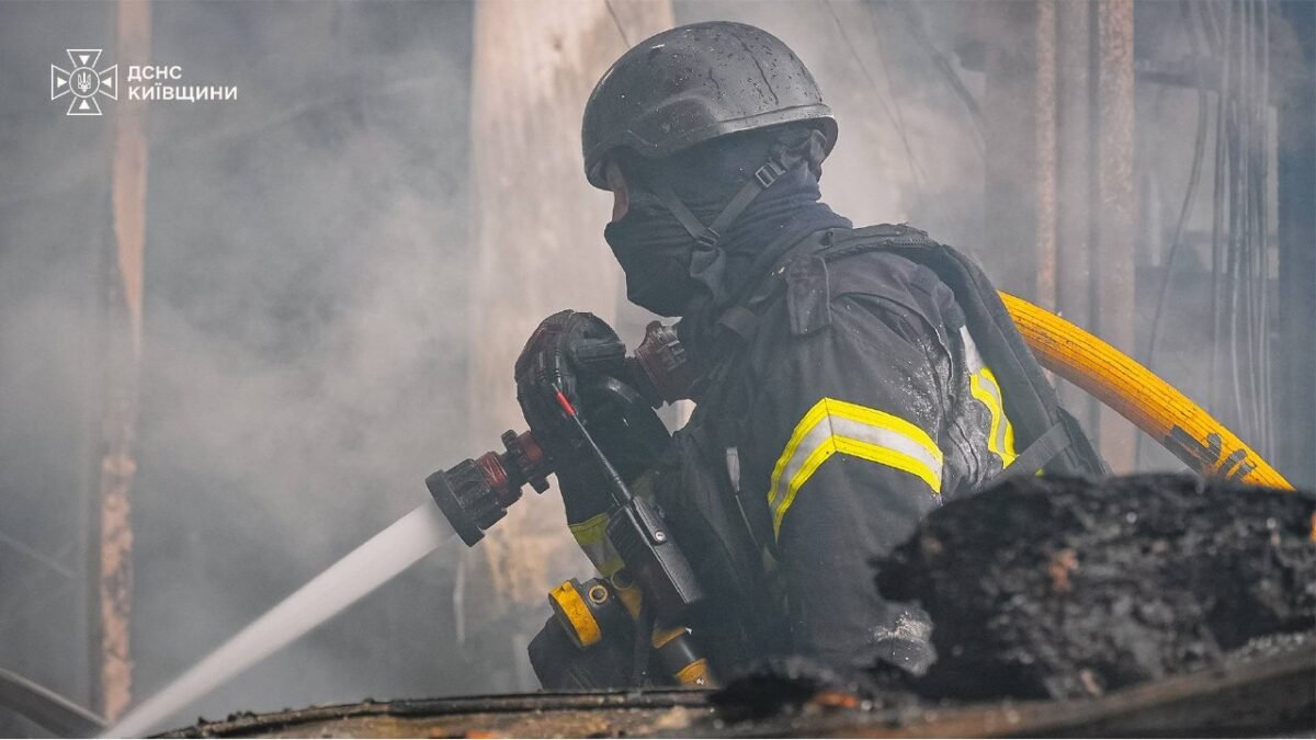Наслідки атаки дронів у Київській області