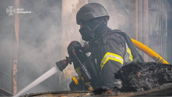 Наслідки атаки дронів у Київській області