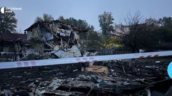 Наслідки балістичного удару по Києву