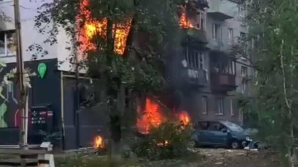 Пожежа у житловому будинку Солом'янського району Києва