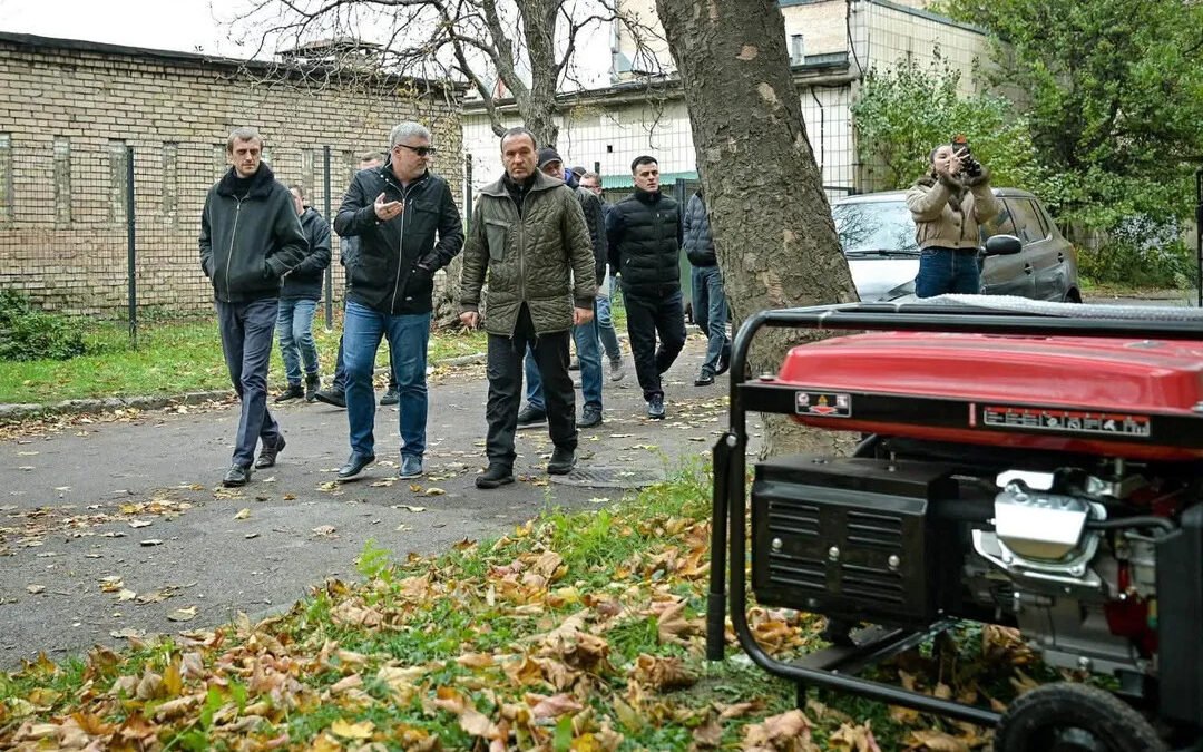 Базова станція мобільного зв'язку в Києві