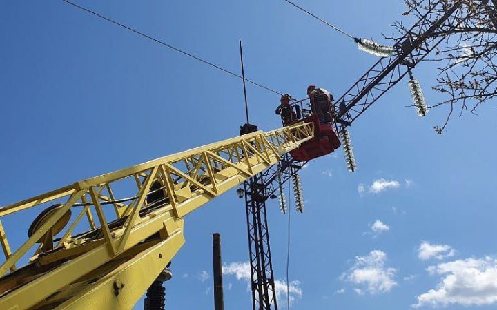 Наслідки пошкодження енергооб'єкта в Київській області