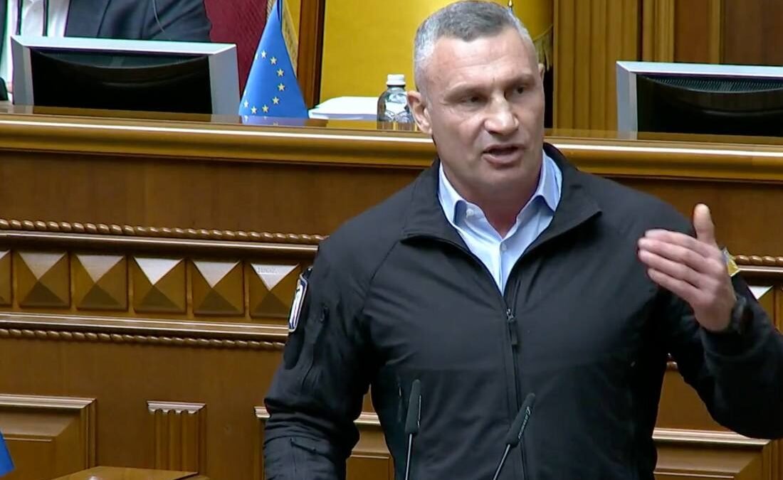 Віталій Кличко під час інтерв'ю про План стійкості Києва