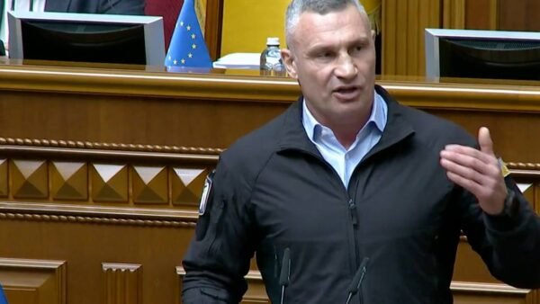 Віталій Кличко під час інтерв'ю про План стійкості Києва